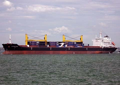 Tau Viet Nam cho 18 thuyen vien cung 5.000 tan dau mat tich hinh anh