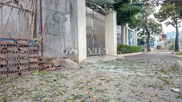 can canh hien truong vu op min tai nha rieng Giam doc Than Ha Long hinh anh