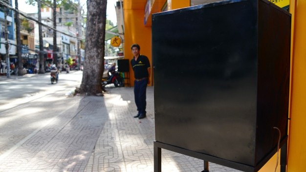 Dinh tai nhuc oc voi tieng on o Sai Gon hinh anh