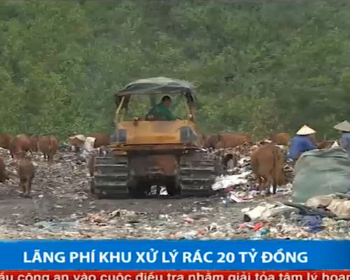 Bai rac thu cong o nhiem, khu xu ly rac 20 ty 'dap chieu' hinh anh