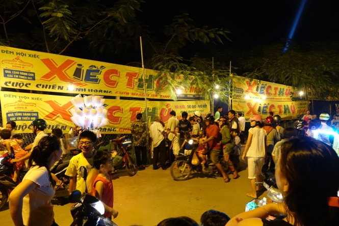 Xiec 'lua' da ra toi Phu Quoc hinh anh