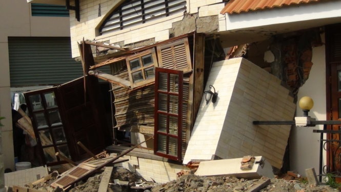 Nha dang nang nen thi do sap hinh anh