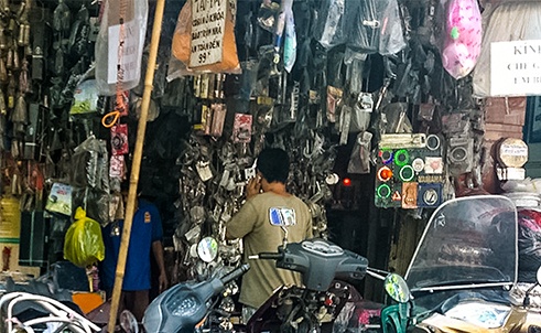 Can cam triet de xe su dung 'coi ma' hinh anh