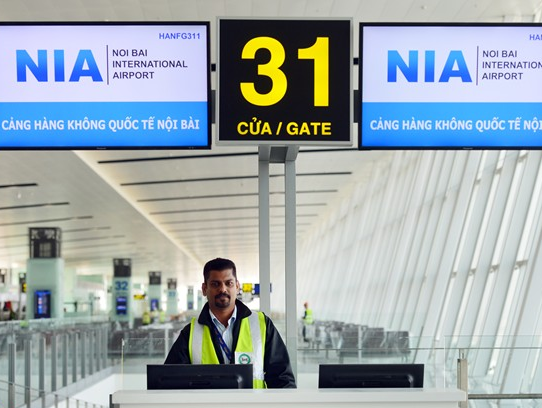 Can canh Nha ga T2 Noi Bai ngay dau dua vao khai thac hinh anh