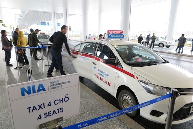 'Loan' taxi Noi Bai: Khong xep hang con doa mach lanh dao hinh anh