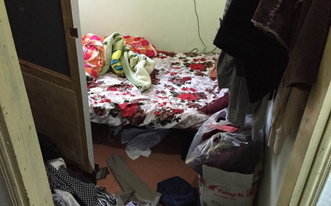 Mot phu nu chet bat thuong trong tu the quy goi hinh anh