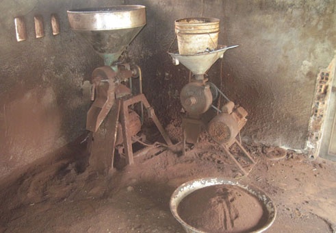 Can canh lo san xuat ca phe bot sieu ban, sieu gian doi hinh anh