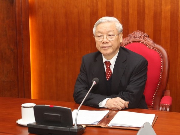 Tong bi thu dien dam voi Tong bi thu, Chu tich Trung Quoc hinh anh