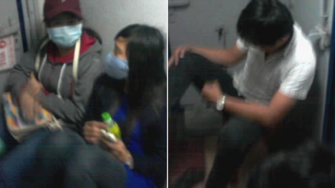 Bo pho tren chuyen tau Tet tang cuong hinh anh