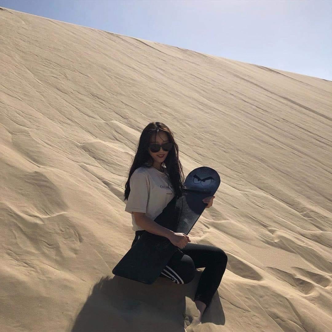 Chang trai va chiec xe vang o Bau Trang anh 5