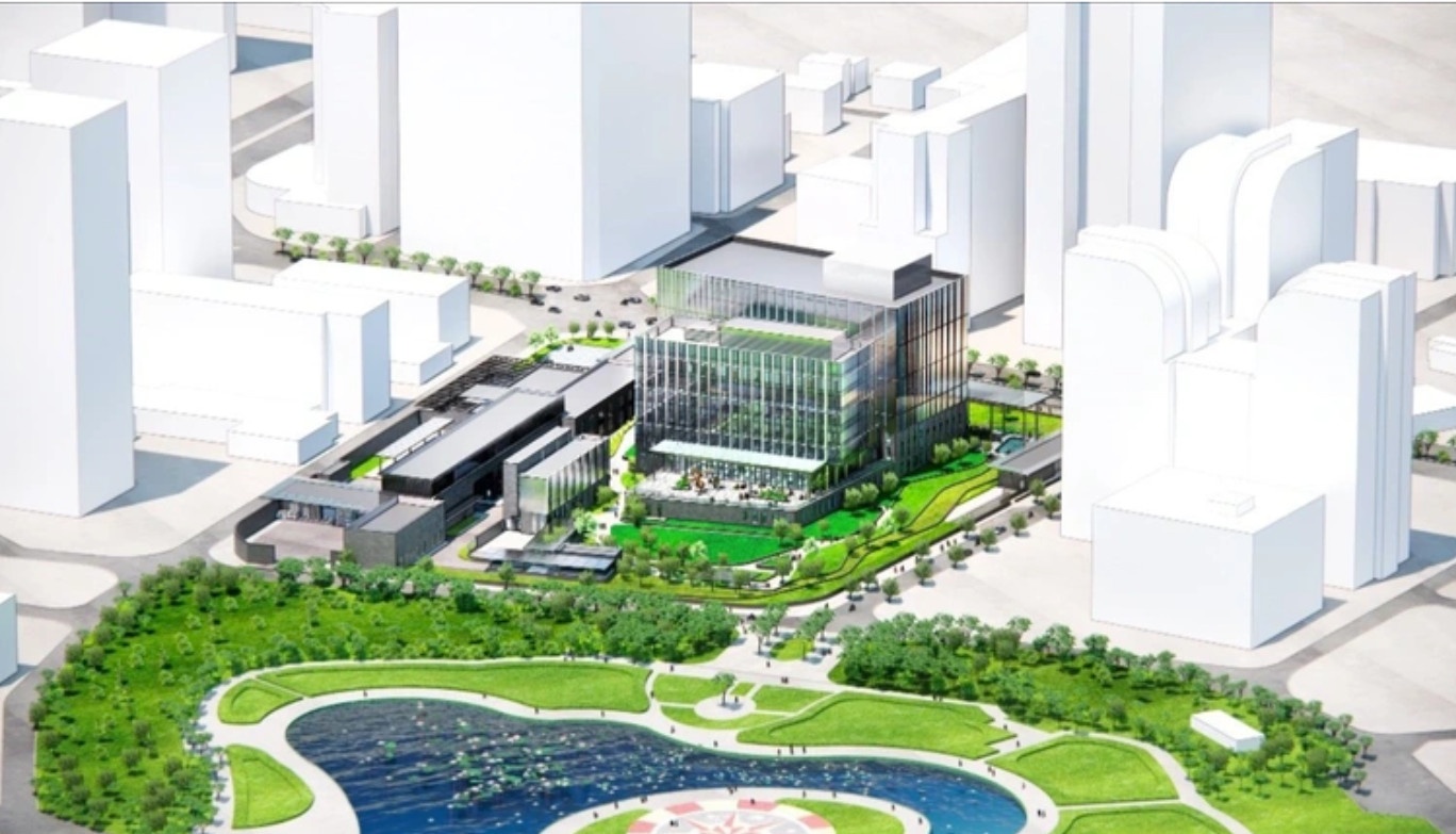 Luu y ve viec xay dung tru so moi cua Dai su quan My o Ha Noi hinh anh