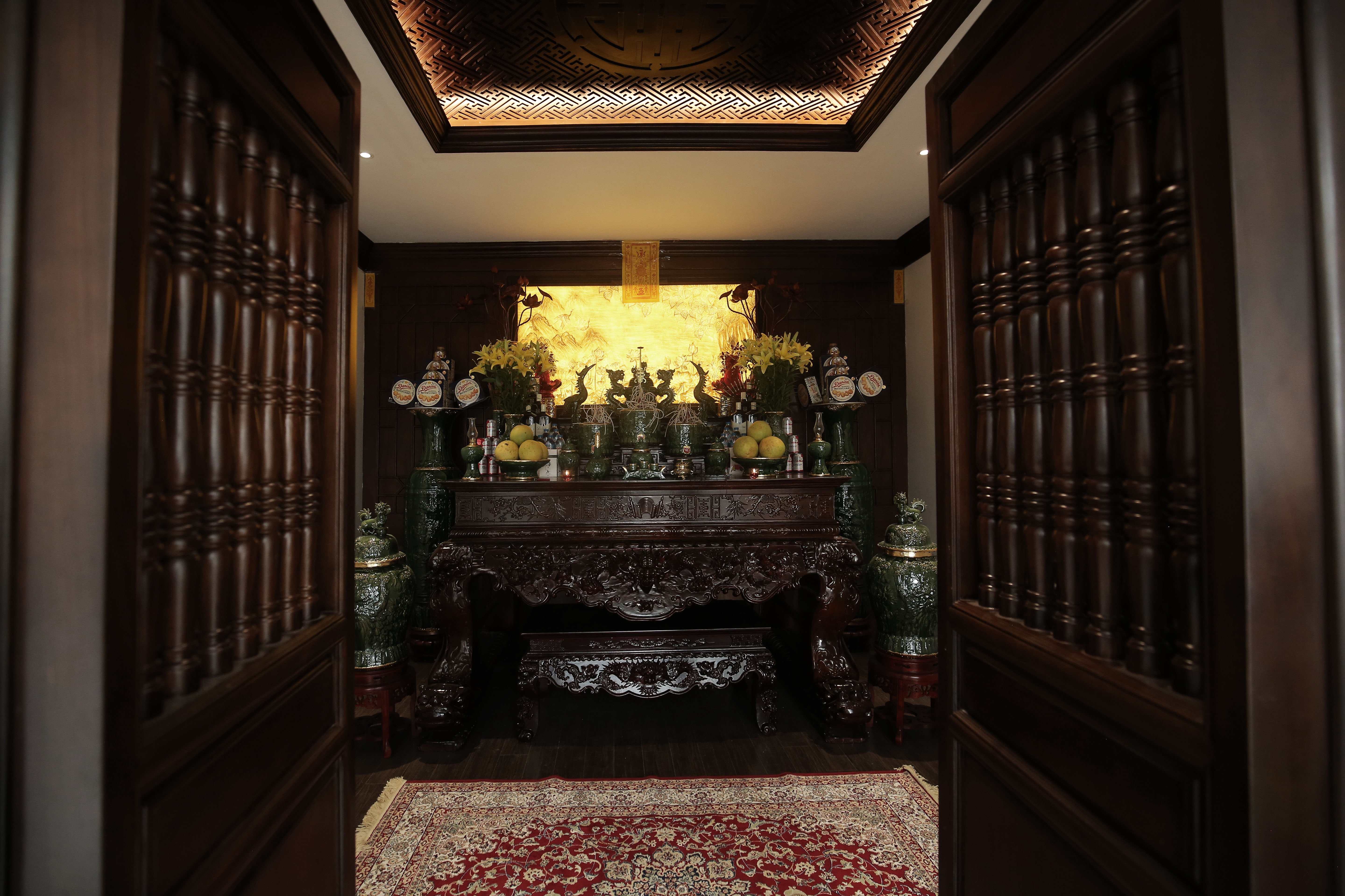 nha lien ke phong cach tan co dien anh 7