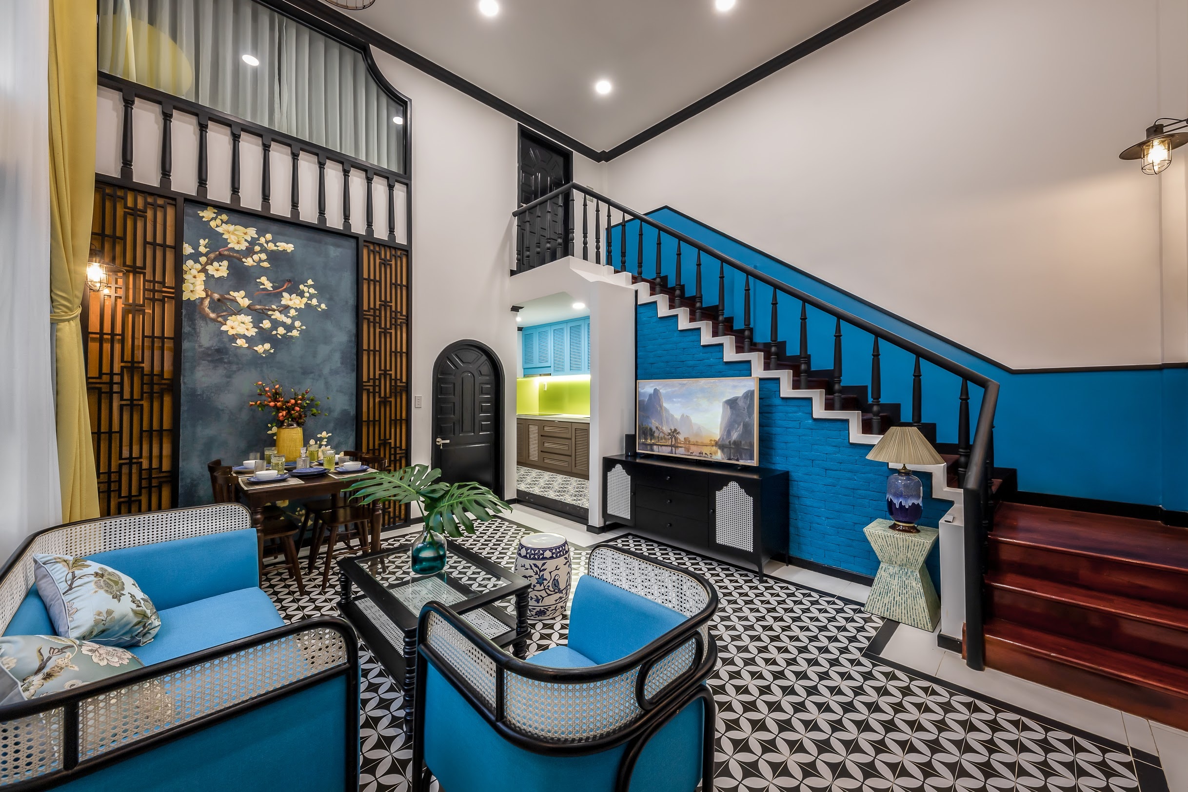 Cai tao chung cu cu phong cach Dong Duong voi 700 trieu dong hinh anh