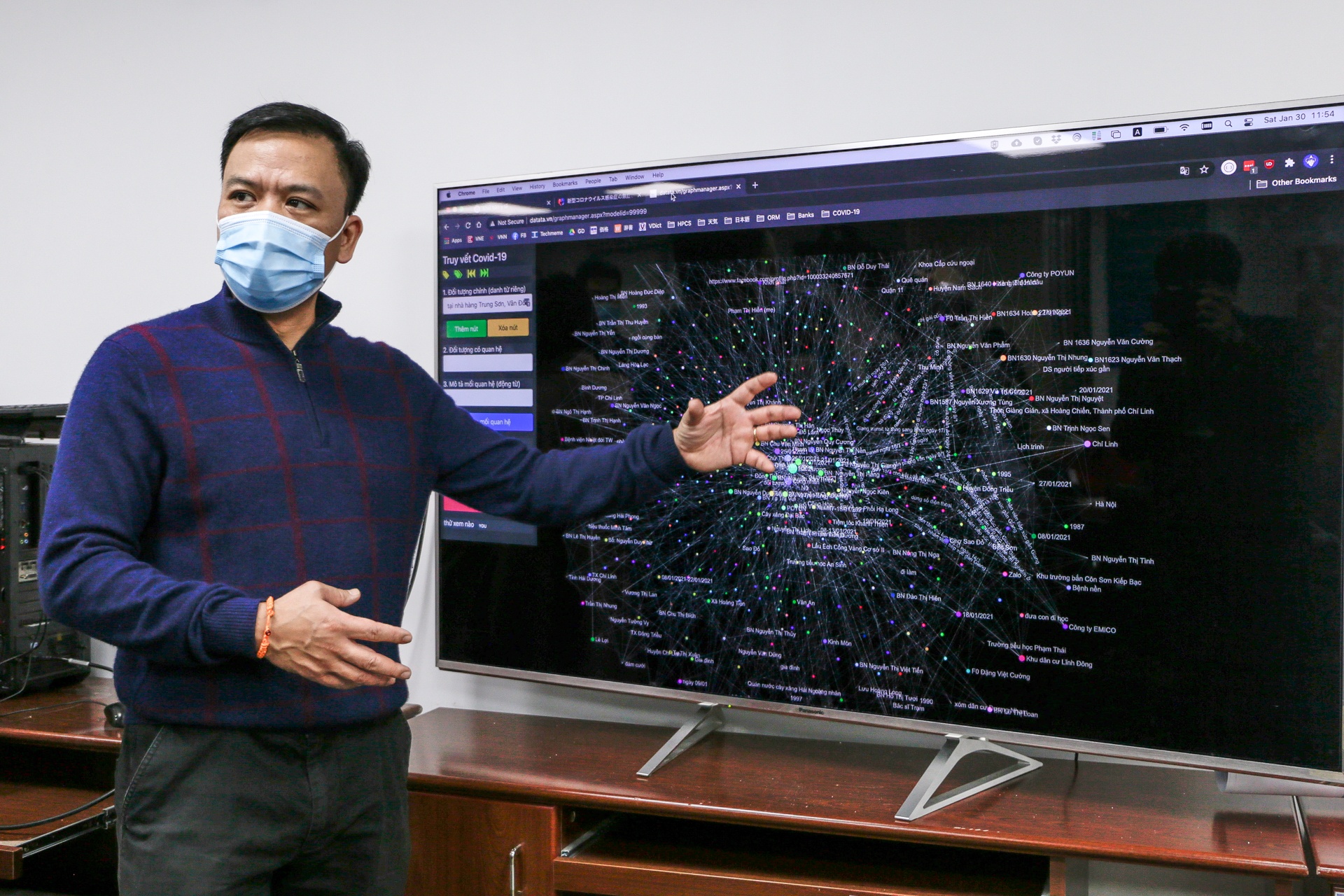 Ben trong phong truy vet than toc benh nhan Covid-19 hinh anh