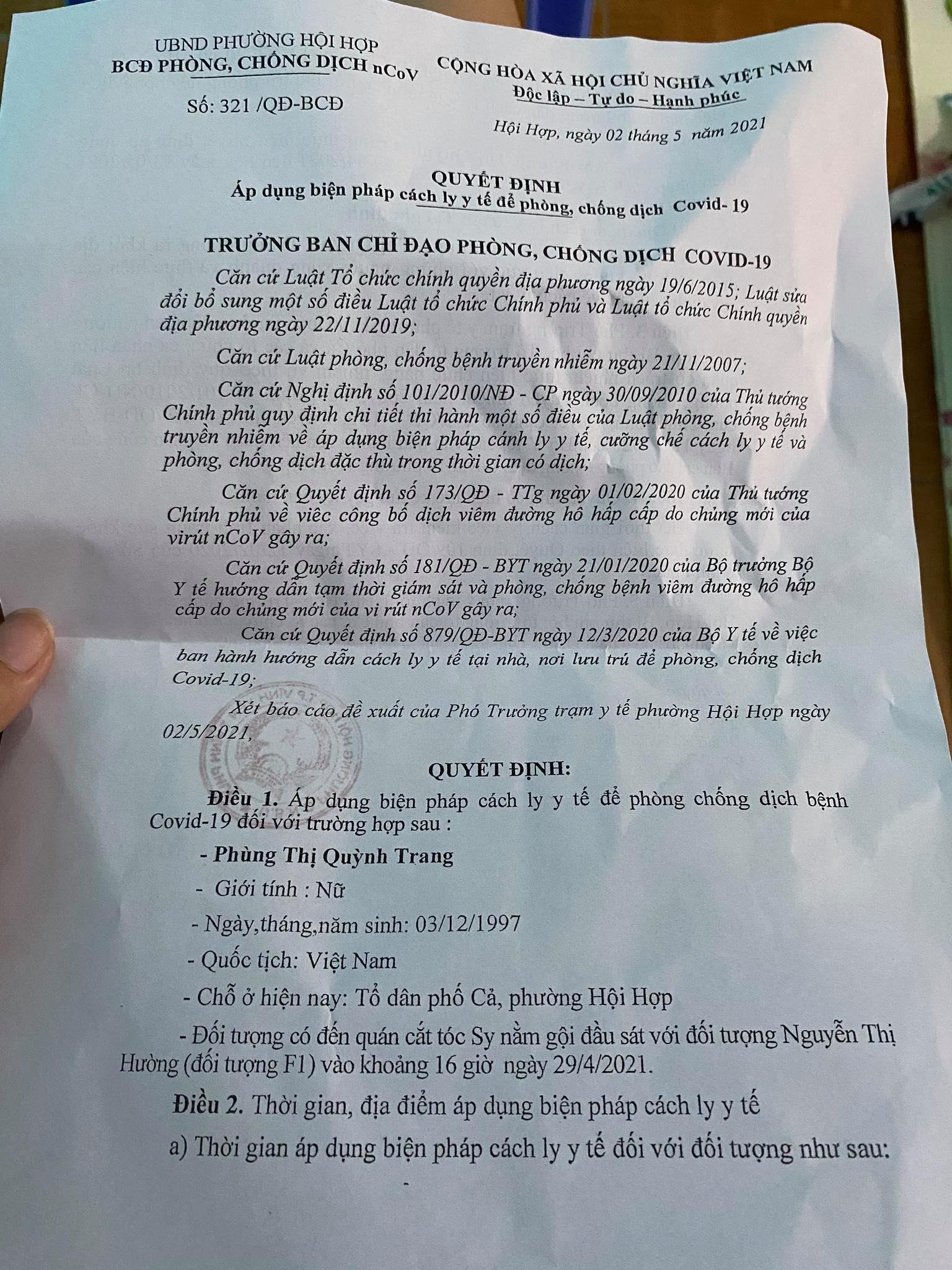 thời gian cách ly tập trung ảnh 1 thoi gian cach ly tap trung anh 1