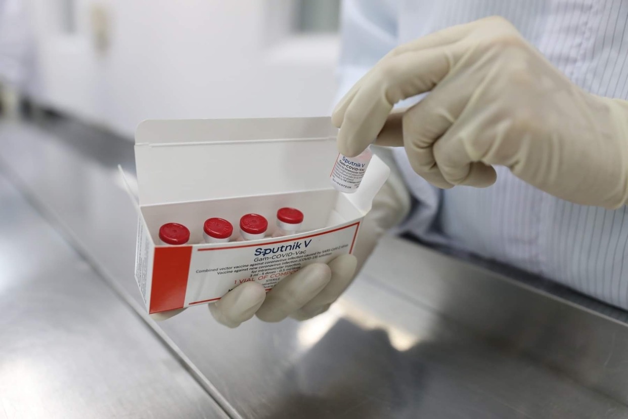 Vaccine Sputnik V do Viet Nam gia cong sap duoc su dung hinh anh