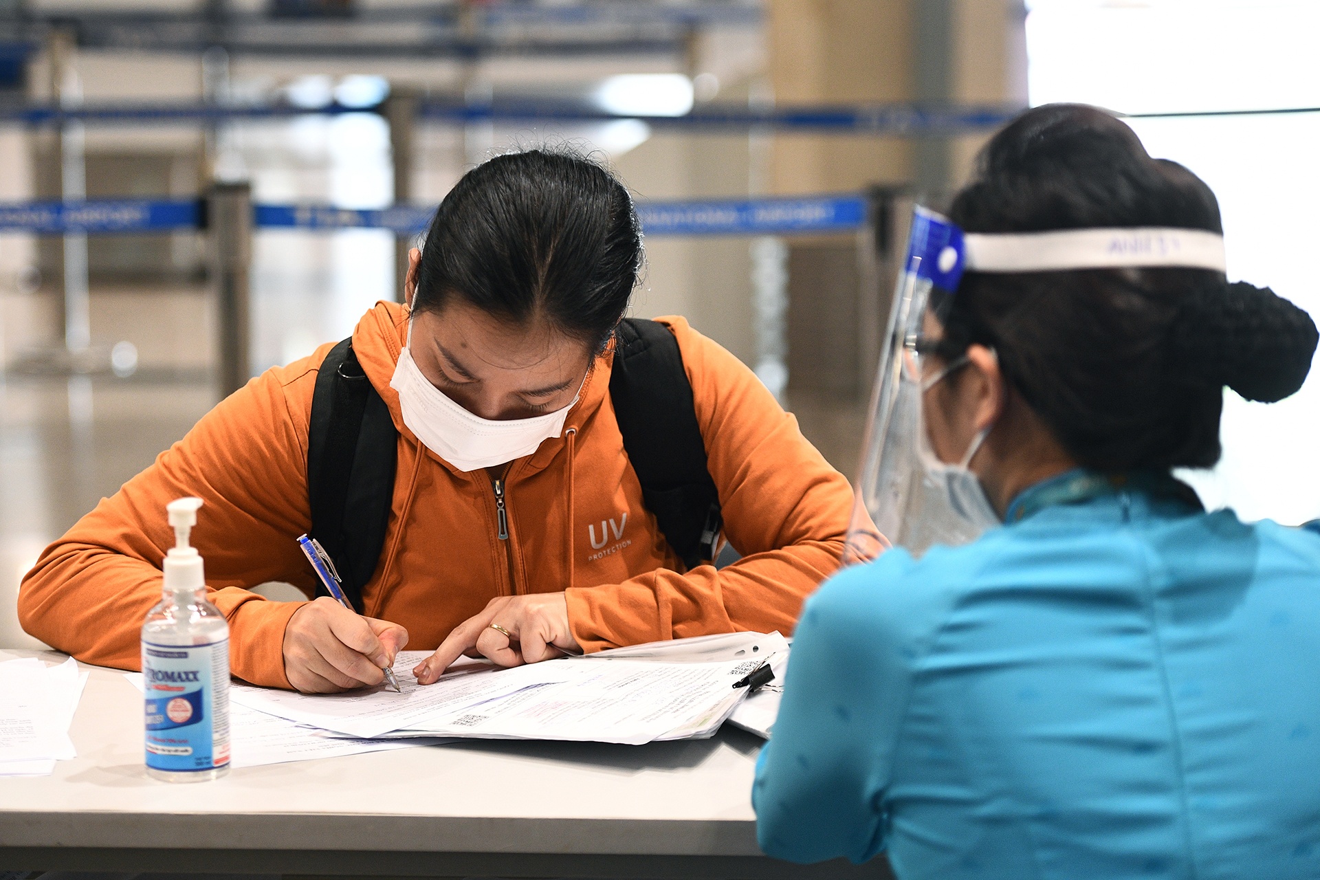 bo xet nghiem nguoi di tu TP.HCM den Ha Noi anh 1