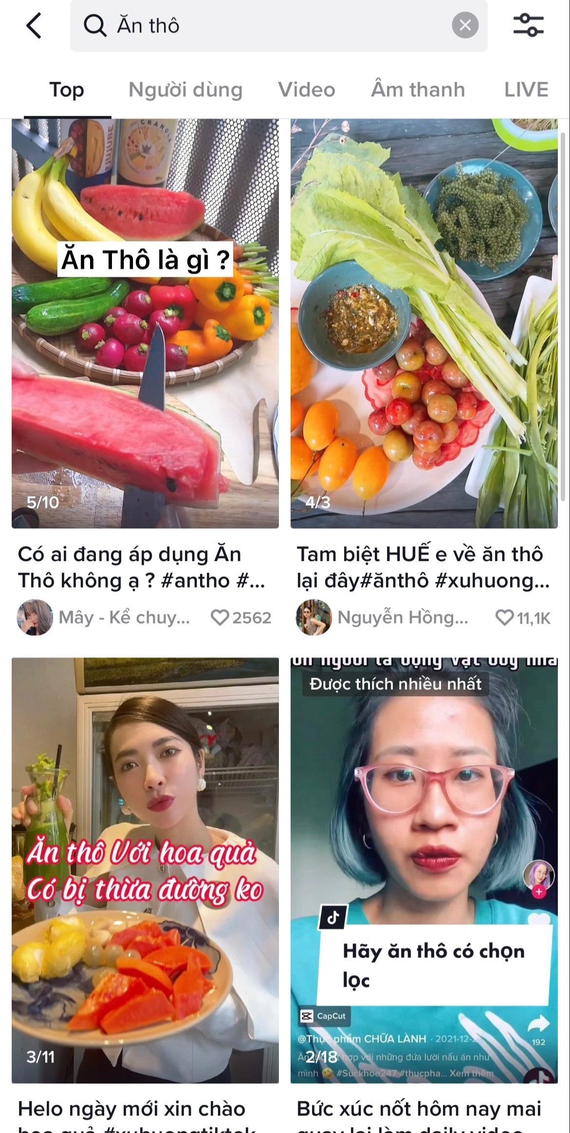 sai lầm khi ăn thô ảnh 1 sai lam khi an tho anh 1