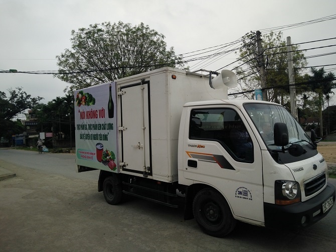 Ha Noi lap 4 doan kiem tra an toan thuc pham dip Tet hinh anh