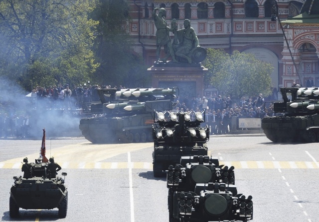 Hệ thống tên lửa đất đối không tầm trung BUK-M2.