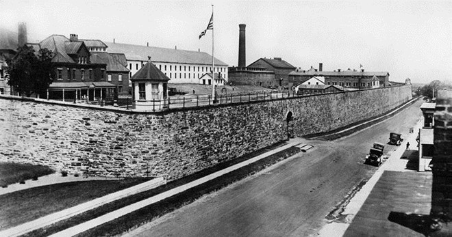 Trại cải tạo Clinton năm 1929. Ảnh: NYT