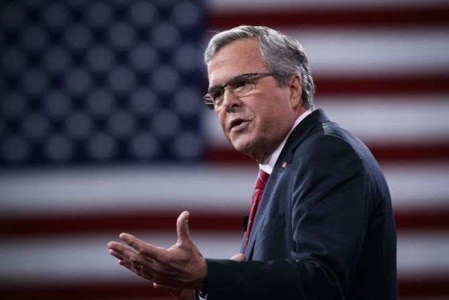 Em trai George Bush chinh thuc tranh cu tong thong My hinh anh