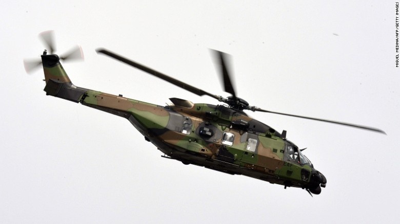 Trực thăng vận chuyển chiến lược NH90 của Lục quân Pháp.