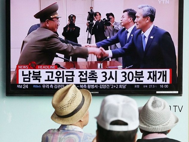 Trieu Tien va Han Quoc noi lai dam phan xoa diu cang thang hinh anh