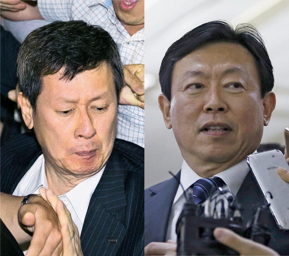 Cuoc chien giua hai nguoi thua ke tap doan Han Quoc hinh anh