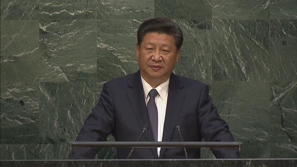 Chu tich Trung Quoc de xuat 4 diem ve phat trien toan cau hinh anh