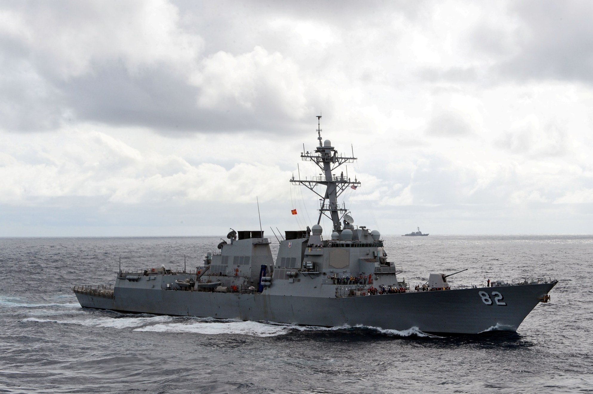 Tàu USS Lassen của Hải quân Mỹ. Ảnh: Naval Today