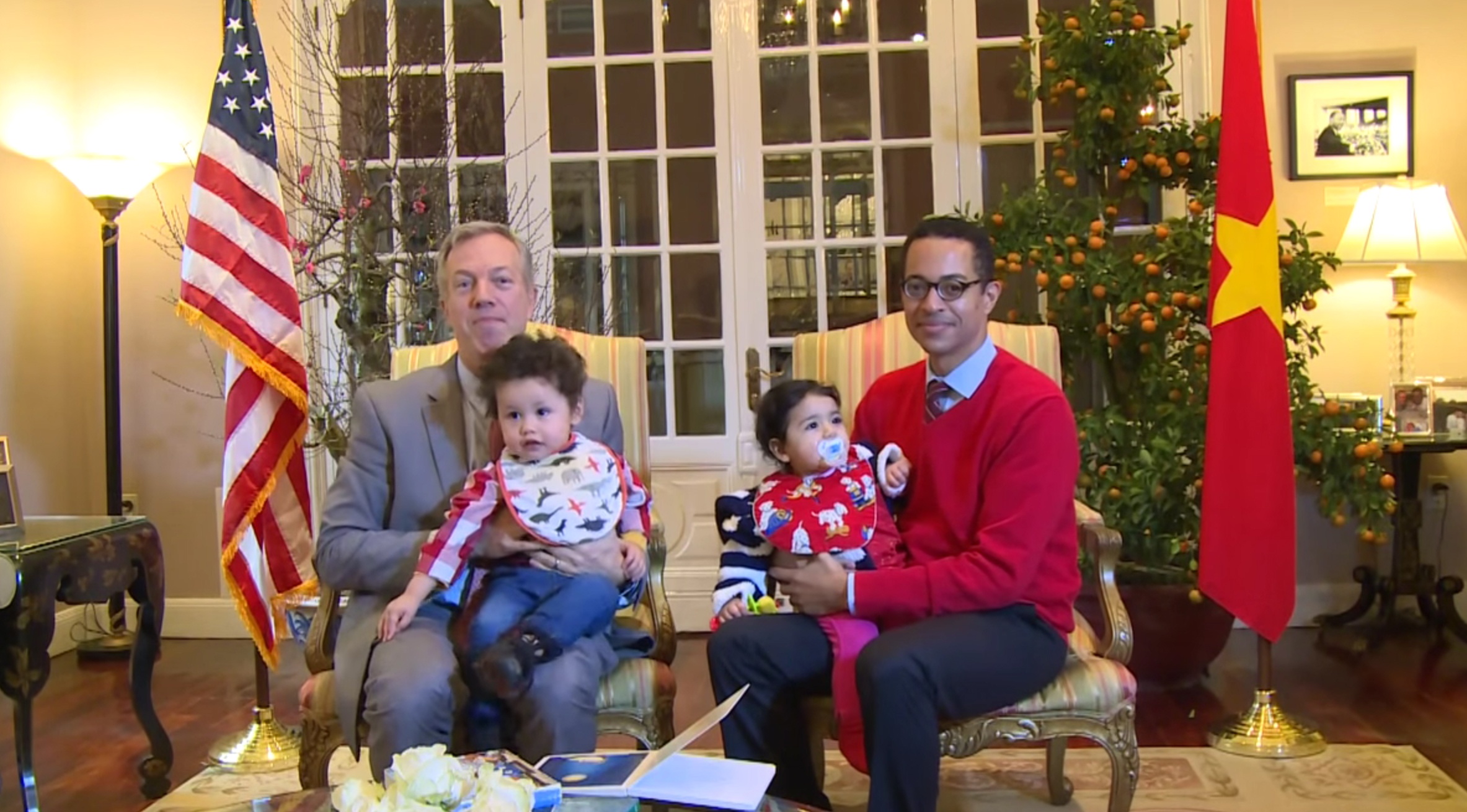 Dai su My chuc Tet co truyen Viet Nam hinh anh