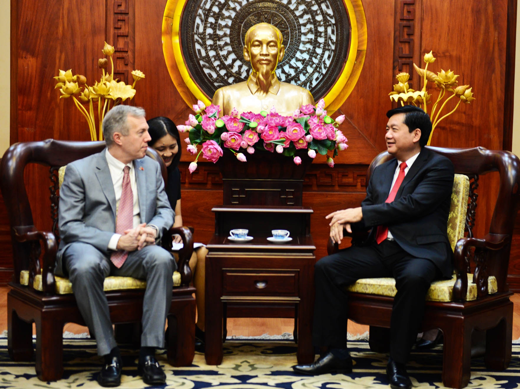 Bí thư Thành ủy Đinh La Thăng ảnh 1 Bi thu Thanh uy Dinh La Thang anh 1