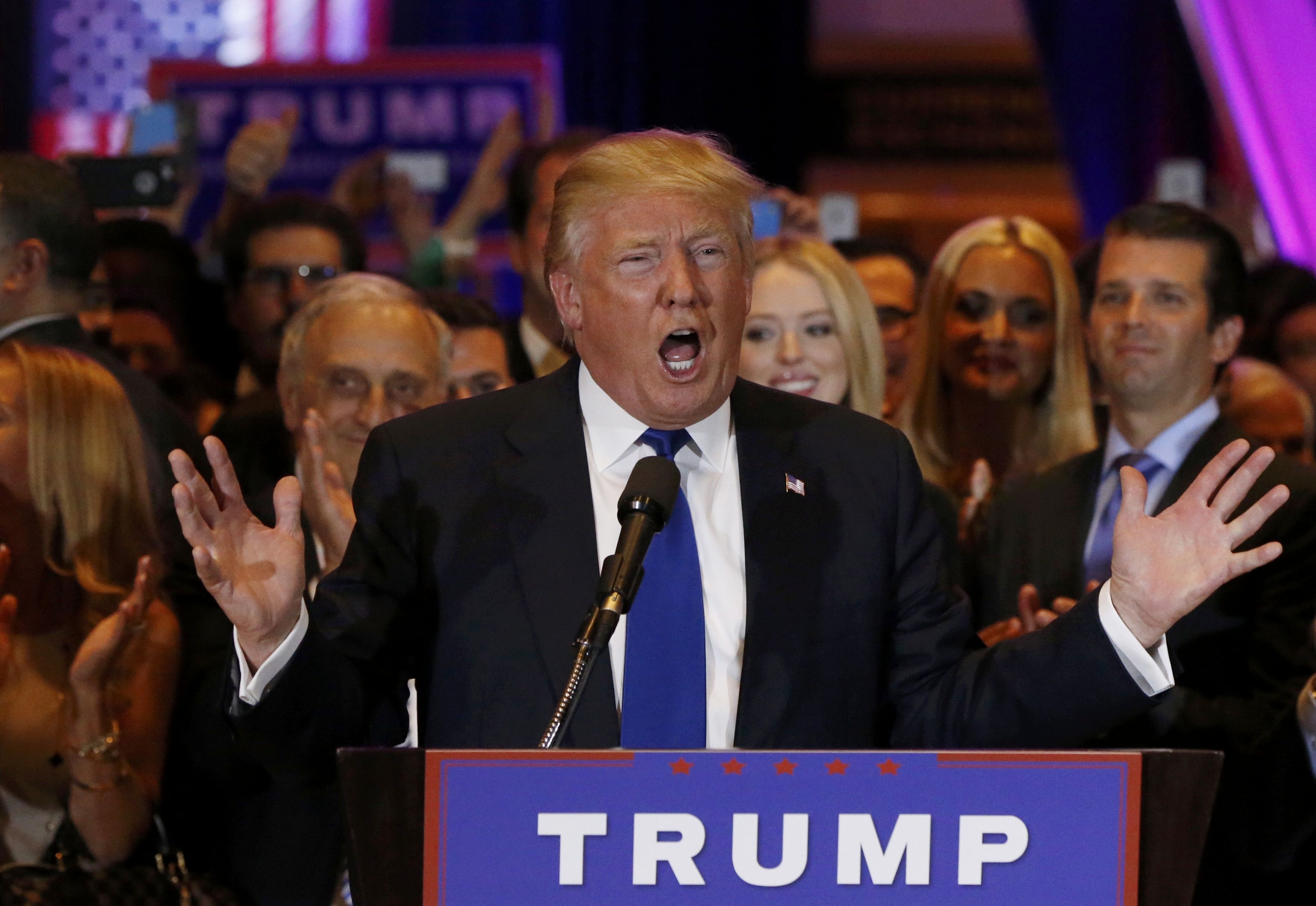 Bau cu so bo o New York: Clinton va Trump thang lon hinh anh