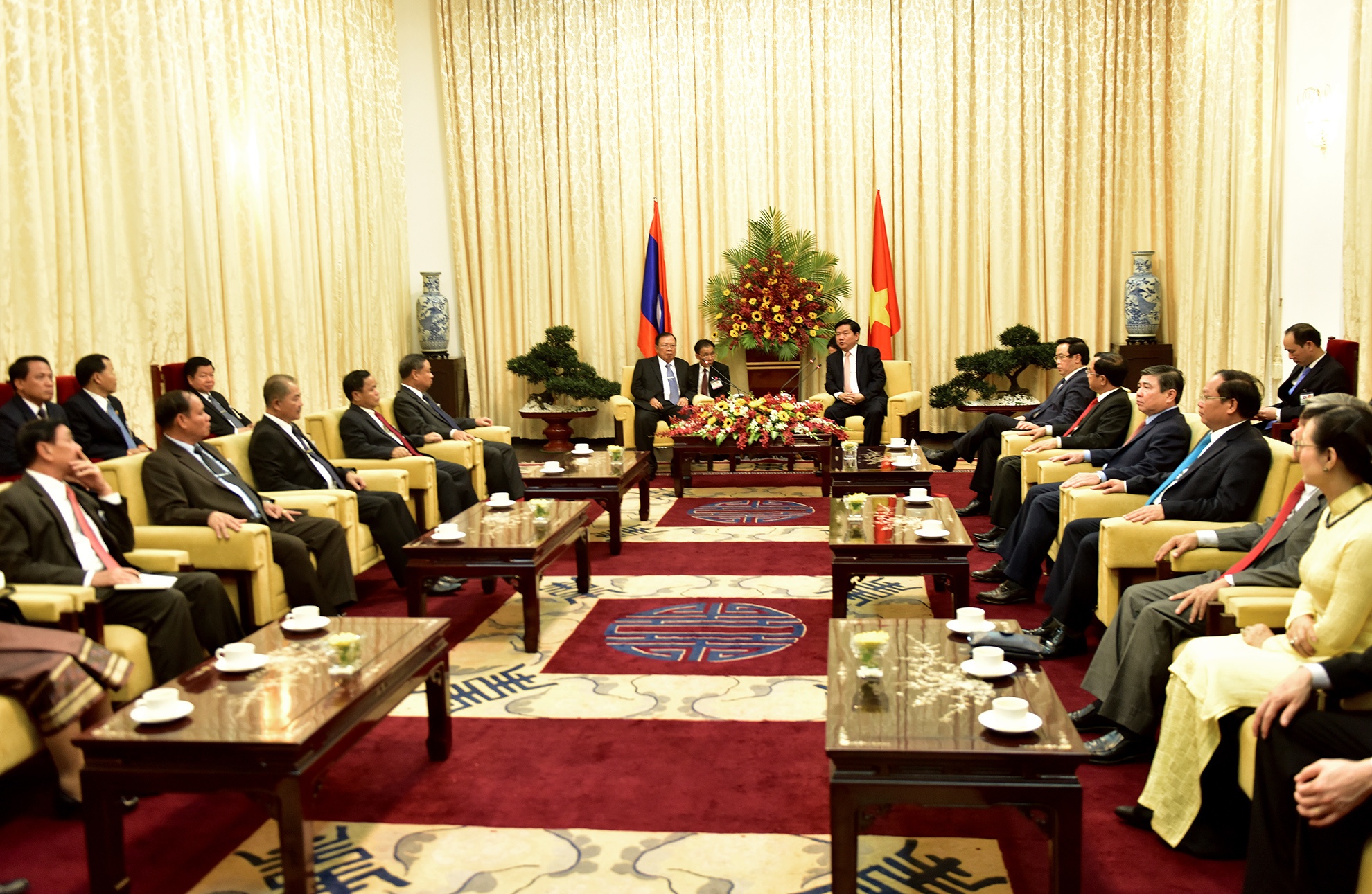 tong bi thu Lao tham TP HCM anh 2