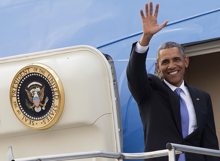 Nhung chuyen cong du dat do cua tong thong My hinh anh