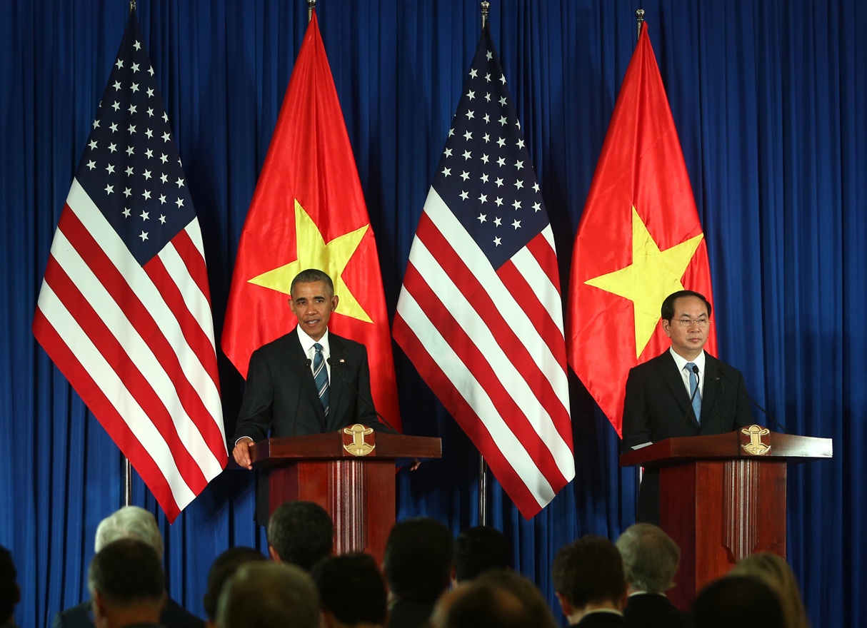 Tổng thống Obama hội đàm Chủ tịch nước ảnh 2 Tong thong Obama hoi dam Chu tich nuoc anh 2