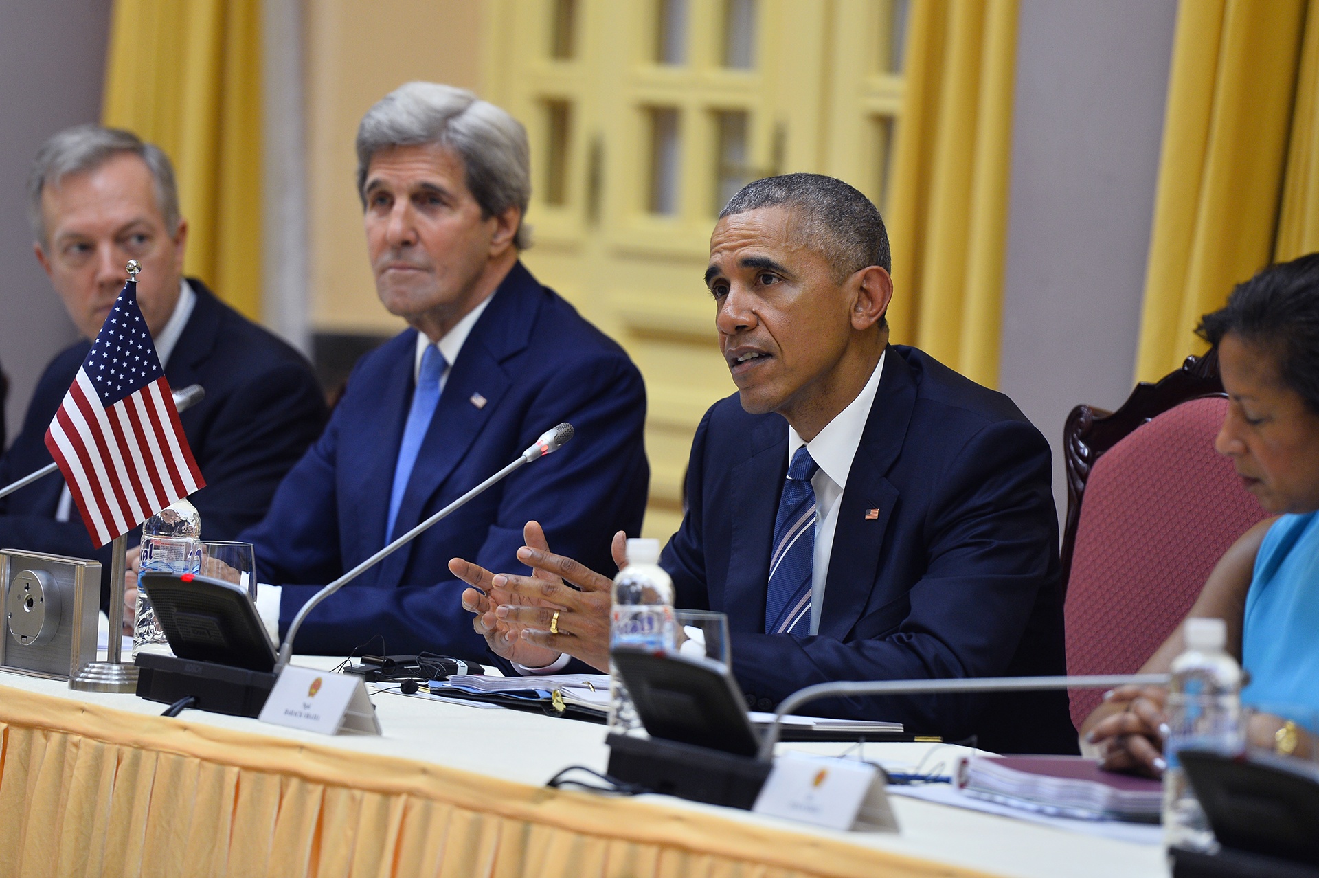 Tổng thống Obama hội đàm Chủ tịch nước ảnh 3 Tong thong Obama hoi dam Chu tich nuoc anh 3