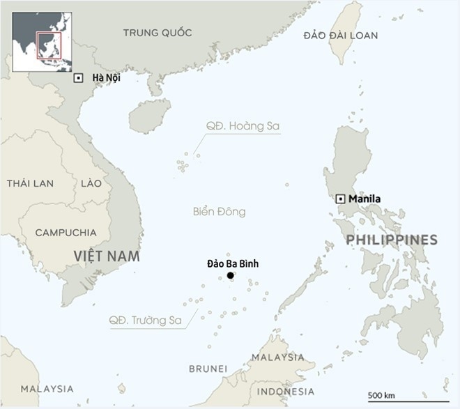 Đài Loan đưa tàu chiến đến đảo Ba Bình ảnh 2 Dai Loan dua tau chien den dao Ba Binh anh 2