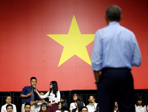 Gioi tre Viet hao huc cho gap lai Tong thong Obama hinh anh