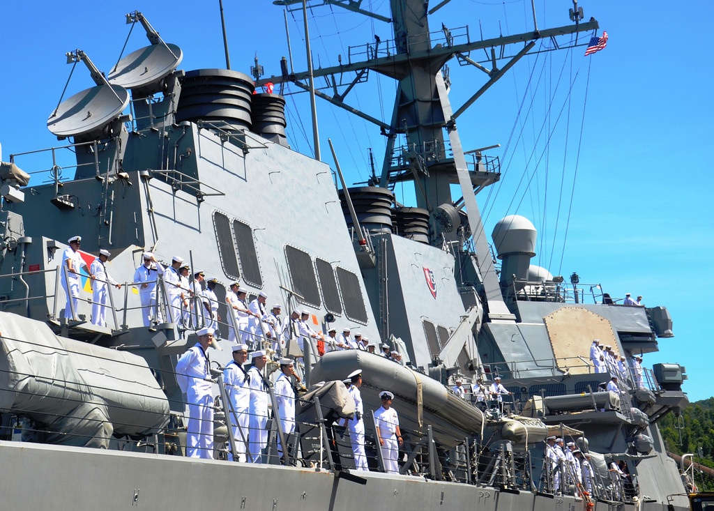 tau chien My den Da Nang anh 1