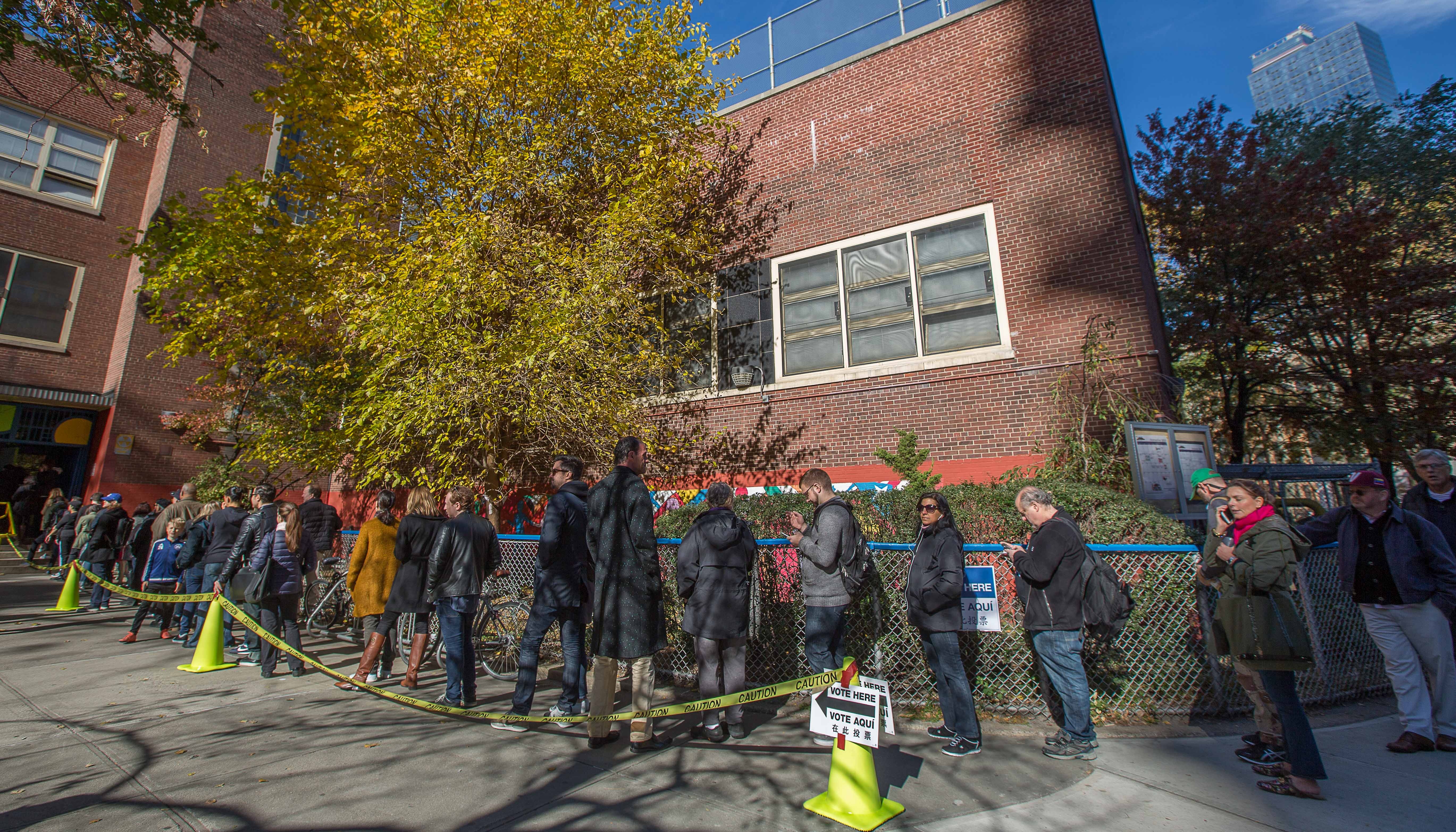 khong khi bau cu o New York anh 1