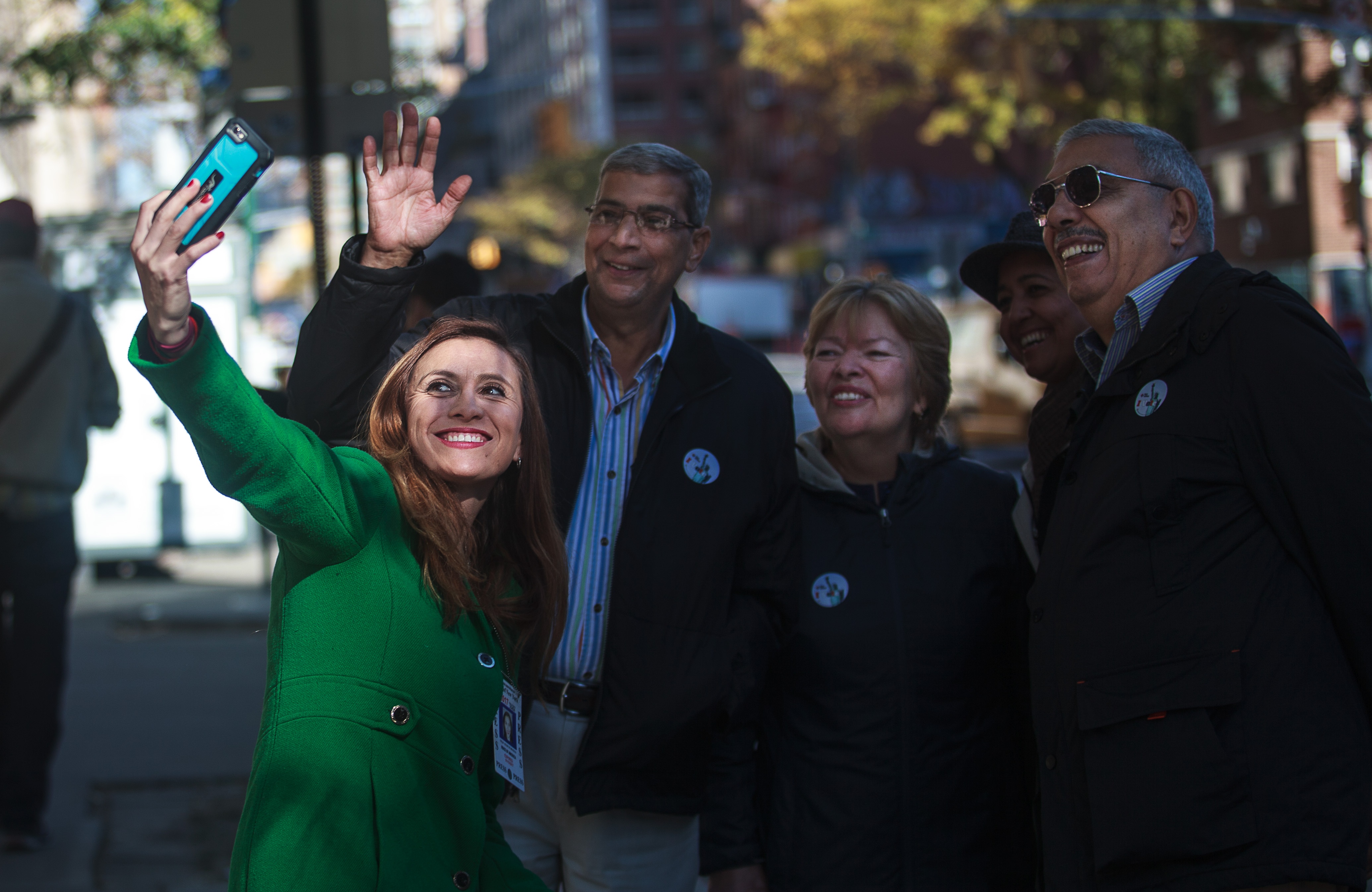 khong khi bau cu o New York anh 5