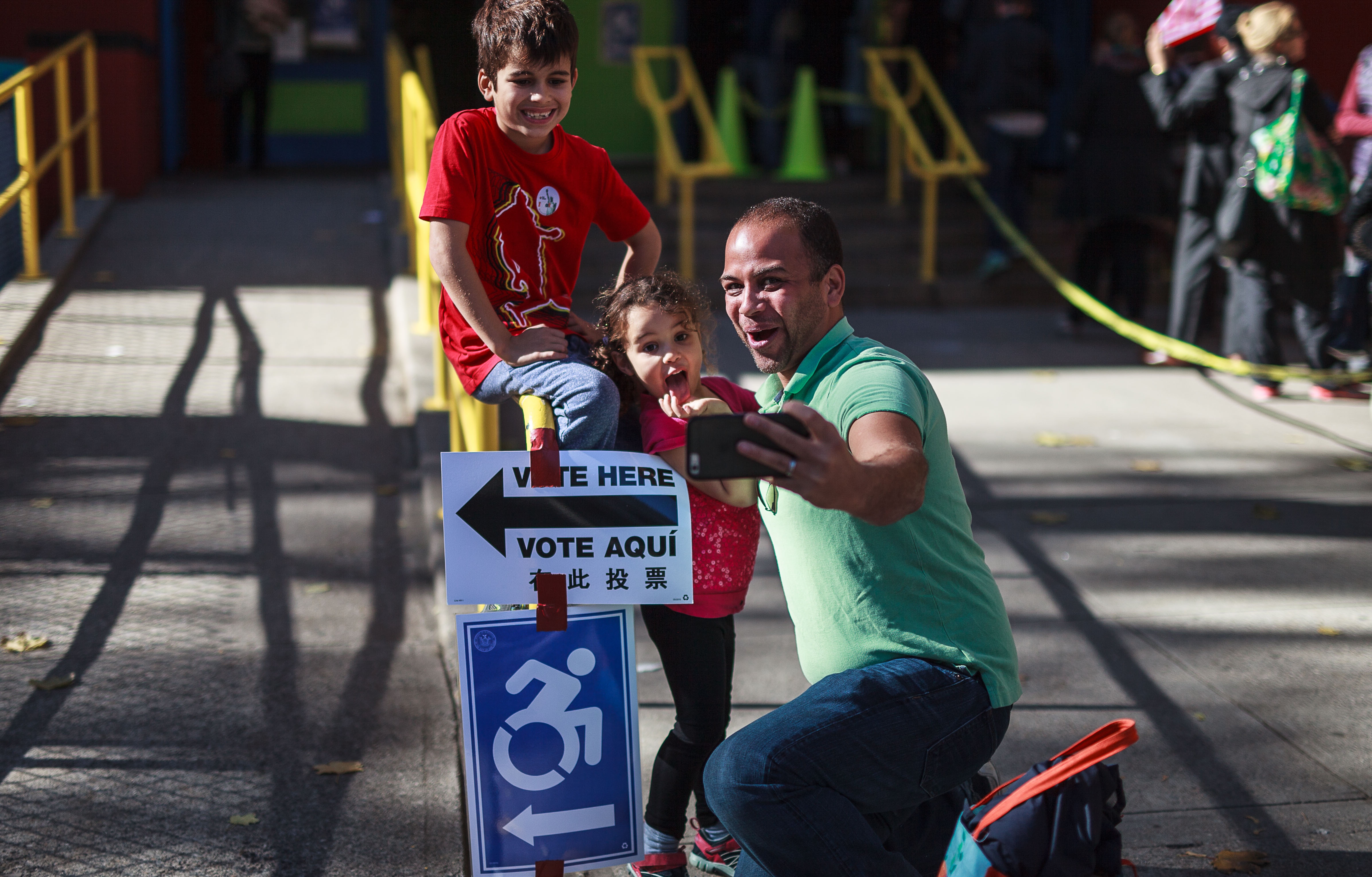 khong khi bau cu o New York anh 10