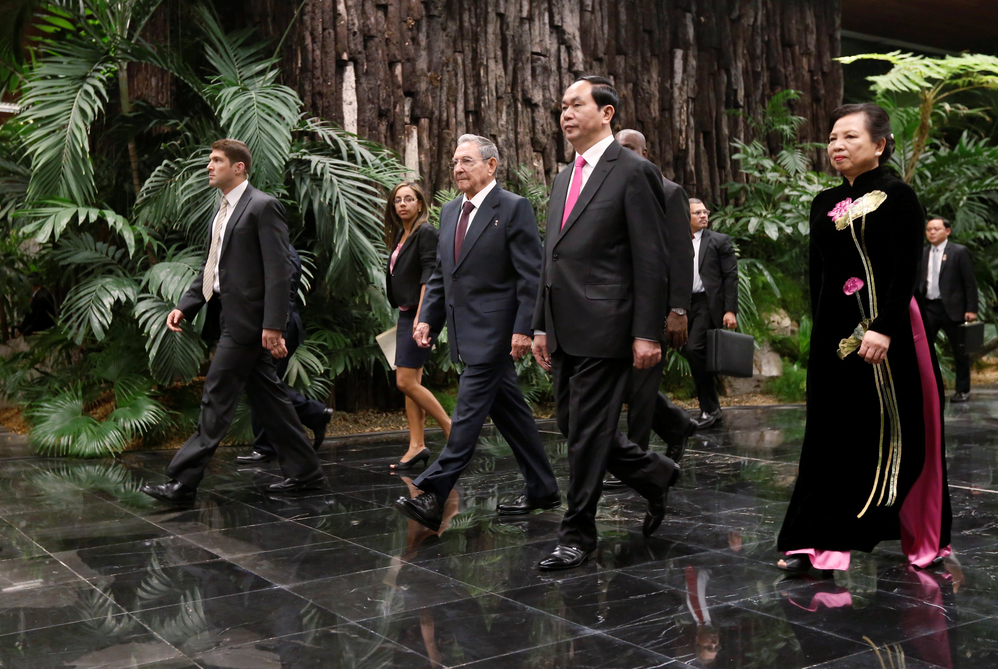 Chu tich nuoc tham Cuba anh 2