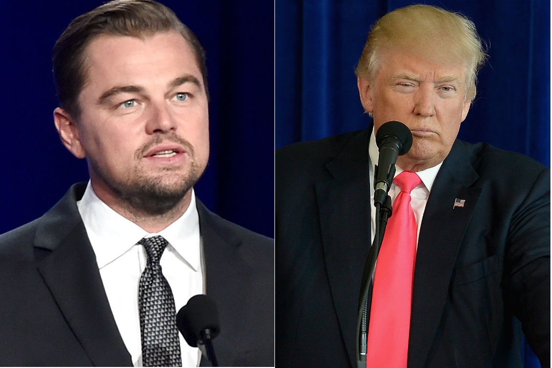 Leonardo DiCaprio gap Trump de ban ve bien doi khi hau hinh anh