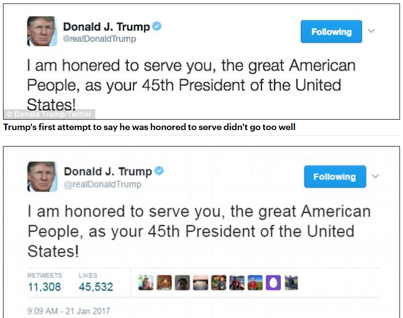 Trump có thể phạm luật vì xóa post Twitter ảnh 1 Trump co the pham luat vi xoa post Twitter anh 1