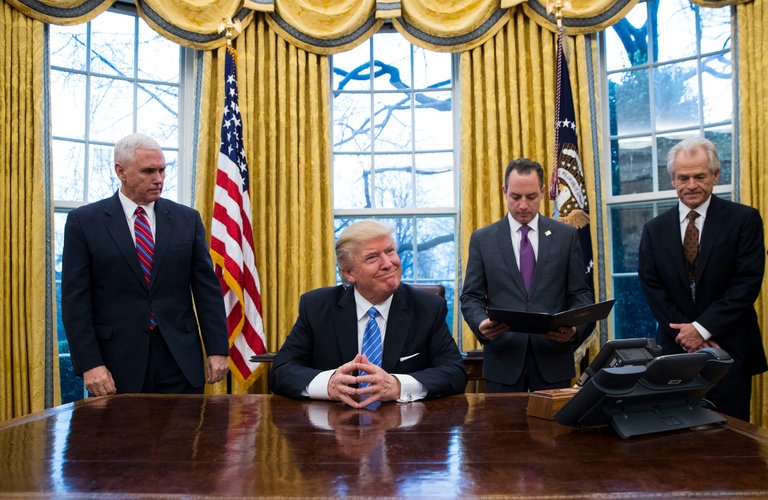 Trump sẽ xây tường dọc biên giới ảnh 1 Trump se xay tuong doc bien gioi anh 1