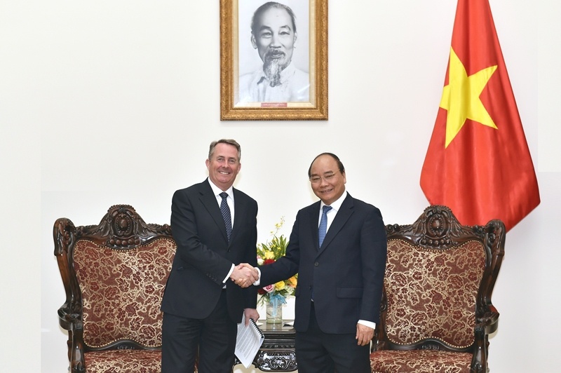 Thu tuong tiep bo truong Thuong mai Quoc te Anh hinh anh