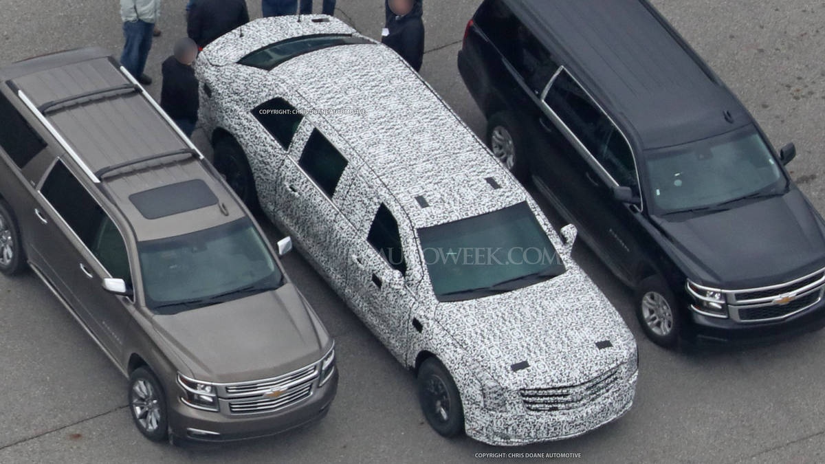 xe limousine cua Trump anh 1